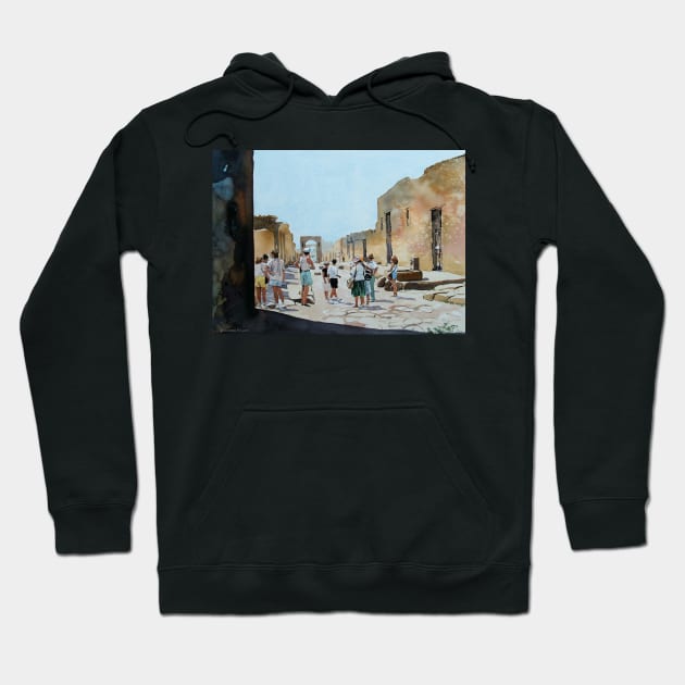 Pompeii Hoodie by arlyon